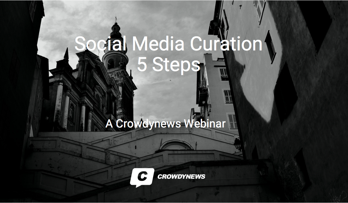 Social Media Curation 5 Steps Webinar