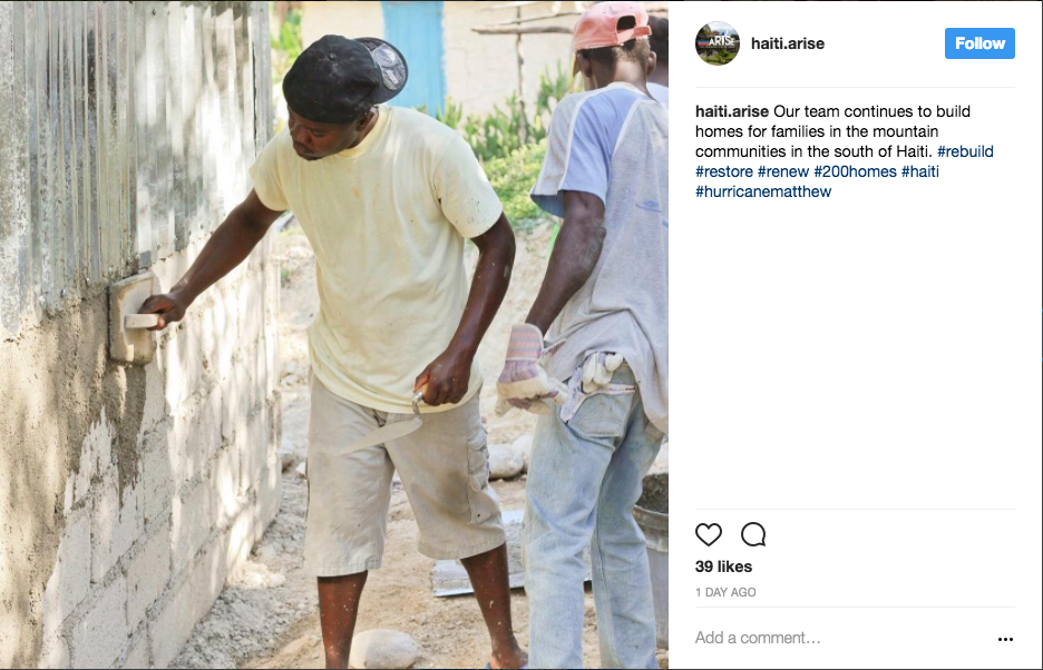 social media informs Haiti after