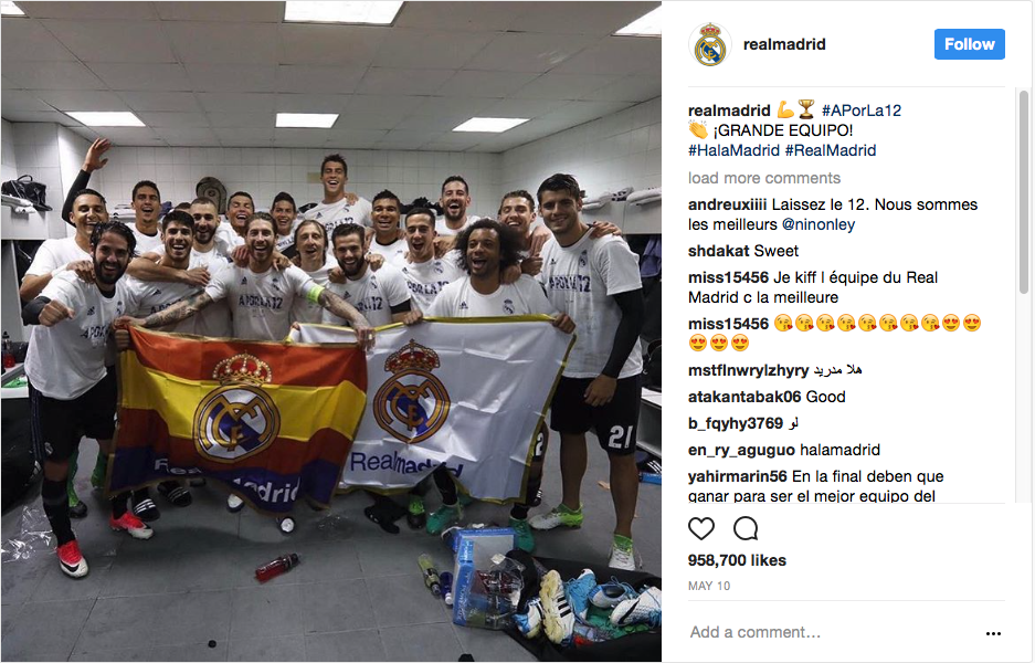 uefa final Real Madrid dressing room